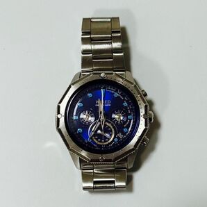 WIRED ワイアード クォーツ クロノグラフ 腕時計 VK63-K080