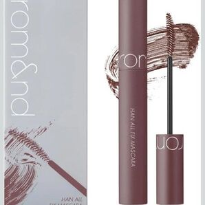 新品未開封 rom&nd(ロムアンド) HAフィックスマスカラL04 プラムブラウン 7g