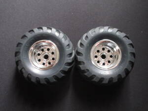 * Tamiya wild ui Lee 2 for wheel & rug pattern tire front * unused goods 