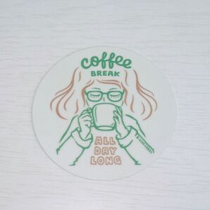 ステッカー coffee break シール