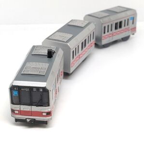 ☆DIYモーター車☆カプセルプラレール 東京メトロ 丸の内線02系 3両編成