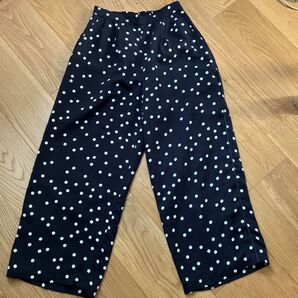 SENSE OF PLACE センスオブプレイス ワイドパンツ ドット柄 イージーパンツ