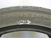 225/45R19 KUMHO ECSTA PS71 中古 夏タイヤ 1本 単品 C-HR レガシィ デュアリス ジューク CX-3 CR-V などに 中古タイヤ 19インチ_画像3