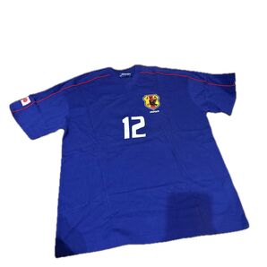 サッカー 日本代表 ユニフォーム 12番 ブルー系