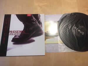 【見本盤帯付LP】PRESENCE / BLEECKER STREET (K28P-720) / プレゼンス / ブリーカー・ストリート / NEXUS / ROBERT MUSSO / 1988年盤