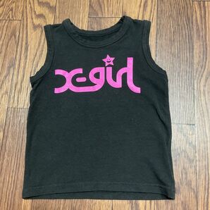 X-girl エックスガール タンクトップ90(2T)