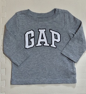 ★中古★baby GAP★長袖Tシャツ★サイズ70★グレー★