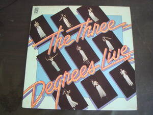 US盤　THREE　DEGREES/LIVE