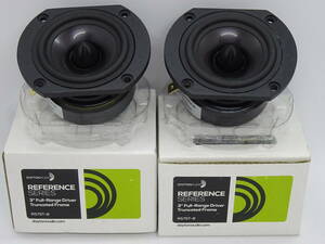 Dayton Audio RS75T-8 REFERENCEシリーズ 7.5cm 最小フルレンジ 8Ω ペア RS75T-8-2P