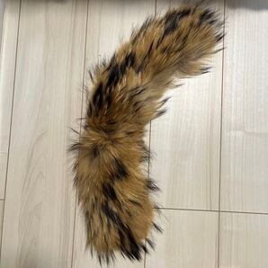 たぬきのファーマフラー