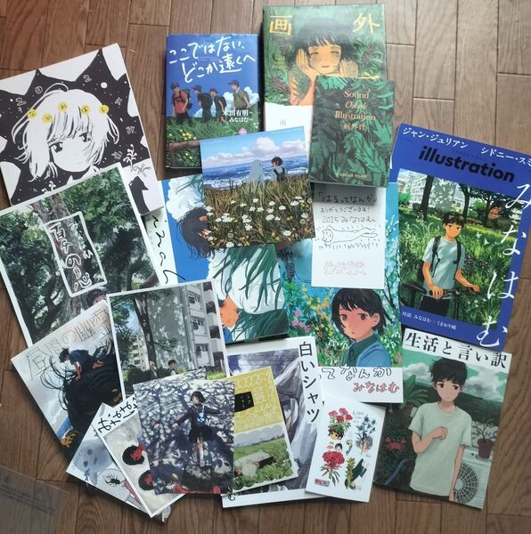 みなはむ イラスト集 まとめ売り 直筆サイン