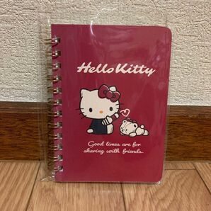 【2024年サンリオオリジナル新品】ハローキティ リングメモ帳
