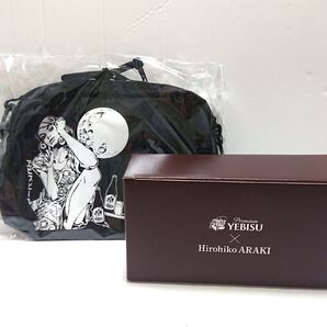 ヱビスビール エビス 荒木飛呂彦 美人画 サコッシュ 6オンスグラスセット 東京会場限定