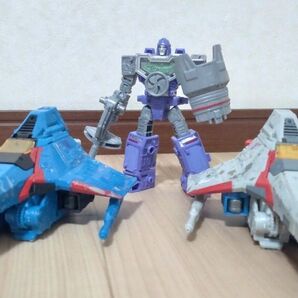 TFシージ SG-19スタースクリーム SG-35サンダークラッカー SG-28ディセプティコンリフレクター 箱、説明書無し