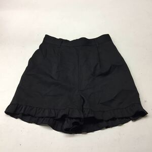  free shipping *NICE CLAUP Nice Claup * short pants culotte black black pants * free size #20902sj38