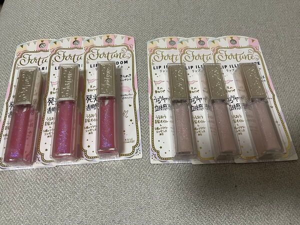未開封新品 計6本セット コーセーコスメポート フォーチュン リップイルミネイト リップスターダム リップグロス 5.5mL
