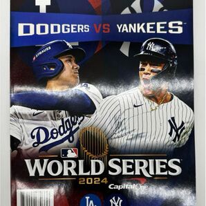 大谷翔平vs JUDGE 2024MLBワールドシリーズ公式オフィシャルプログラム ドジャース ジャッジ