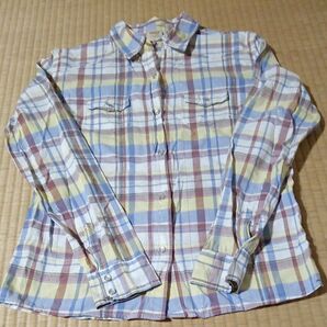 チェックシャツ 長袖シャツ マルチカラー カジュアル