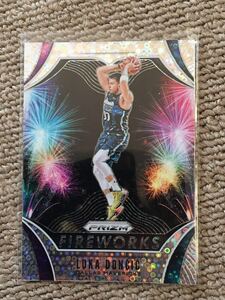 NBAカード PANINI PRIZM BASKETBALL 2019-20 LUKA DONCIC FIREWORKS ルカ ドンチッチ FASTBREAK版!!