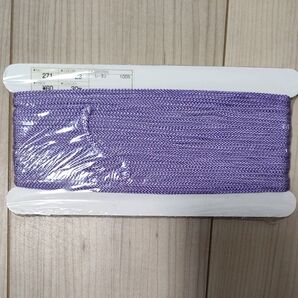 レーヨンコード 30m パープル No.271