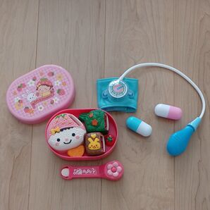 ぽぽちゃん おもちゃ セット お弁当 血圧計 薬 ままごと