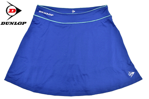 M-921-2* бесплатная доставка * новый товар *DUNLOP Dunlop * теннис бадминтон Golf синий blue цвет стрейч материалы мини-юбка юбка-брюки M