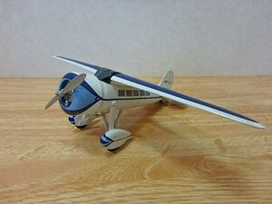 s007k　VEGA PLANE Liberty classics EAA aviation NR-105 プロペラ機 飛行機 ダイキャスト 模型 レトロ　ロッキード　当時物 ジャンク