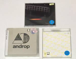 【CD】3枚セット androp / one and zero / anew / relight【レンタル落ち】@CD-20T-0