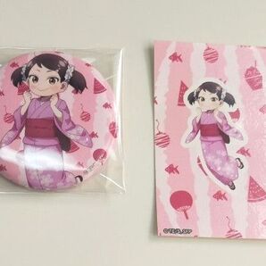 SPY×FAMILY ベッキー「おでけけ」大作戦 in横浜・みなとみらい TD缶バッジ TDダイカットステッカー スパイファミリー