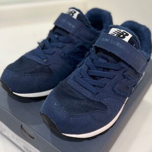 New Balance ニューバランス YV996FA3 19cm ネイビー キッズスニーカー