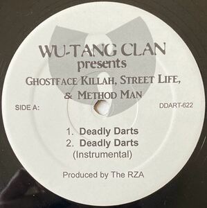 Wu-Tang Clan Presents Ghostface Killah Street Life & Method Man Deadly Darts RAZ Raekwon ODB GZA Inspectah Deck Q-Tip Nas Premier