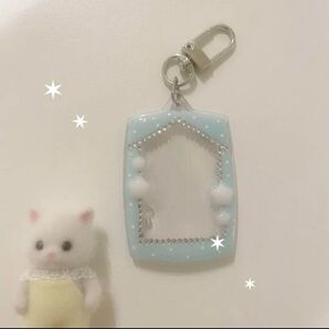 証明写真 フォトキーホルダー*