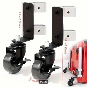 デュアル Mil.Waukee Paoutローリングツールボックス対応パックアウトホイール、パックアウトツールボックスアクセサリー