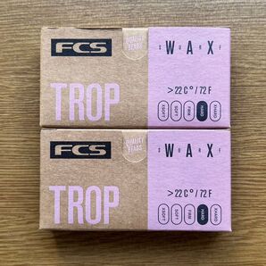 FCS サーフィン wax ワックス 2個 トロピカル tropic surfing surfboard サーフボード No941