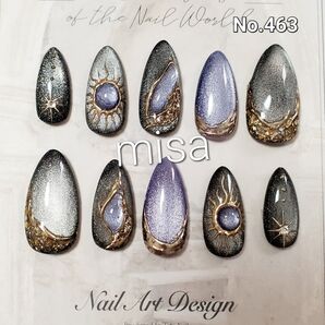 【オーダー】ニュアンスネイル ミラー マグネット ネイルチップ ジェルネイル カラー変更無料