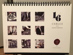 【美品】 【送料無料】 1/6 CNBLUE 2016 SEASON'S GREETINGS 卓上 カレンダー