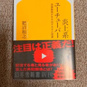 炎上系ユーチューバー 注目は正義だ! 肥沼和之 幻冬舎新書