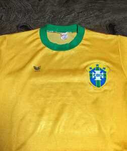 値下げ交渉 1970s CBD時代 ブラジル代表 西ドイツ製 erima 検)1979 CBF BRASIL BRAZIL ZICO WORLD CUP WEST GERMANY ジーコ ワールドカップ
