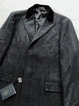 未使用 Brooks Brothers size42R SAXXON SAXON サクソン コート ヘリンボーン チェスターコート ブルックスブラザーズ メンズ_画像3