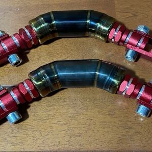 汎用アシストグリップ2個セット【新品・未使用品】国産車・外国車 運転席/助手席/後部座席 スタイリッシュでクール カラー:レッド