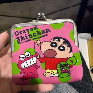 クレヨンしんちゃんがま口財布