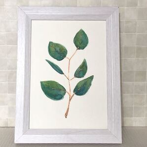 インテリア 絵画 枝葉