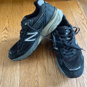 new balance 990V4 BK4 USA 25.5cm スニーカー