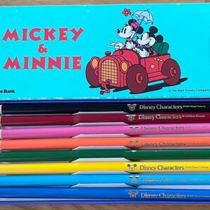 三菱銀行ノベルティ ディズニー 色鉛筆 未使用品