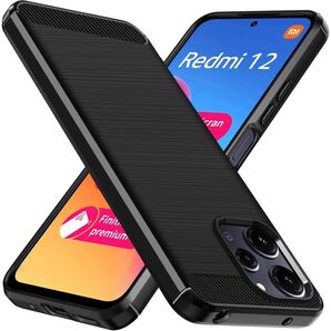 【Y06】Xiaomi Redmi 12 5G TPUケース 衝撃吸収(ブラック