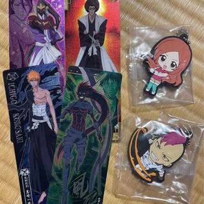 まもなく終了 BLEACH ブリーチ キャラクター コレクショングッズ アニメ まとめ売り カード ラバスト ラバーマスコット
