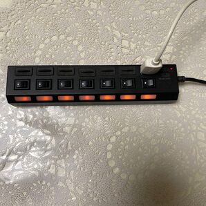 ELECOM USBハブ U2H-TZS720SBK 7ポート