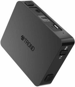 【新品・未使用】Bluetooth トランスミッター レシーバー TROND ワイヤレスオーディオ 送受信機 AptX Low Latency対応　2020070075