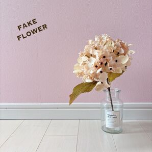 フェイクグリーン 白 造花 紫陽花 アジサイ ドライフラワー くすみ 秋 冬 インテリア スワッグ 造花アレンジメント 一輪挿し