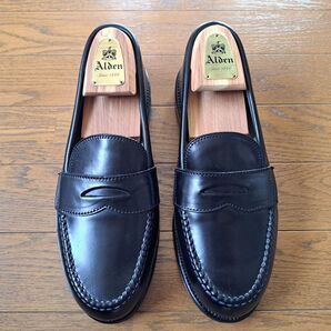 Alden オールデン 9989 デッドストック 8E with c ブラック コードバン 約26cm前後